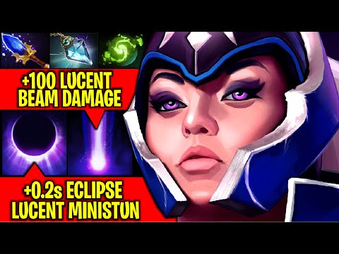 THE REAL PERMANENT STUN..!! Full Magic Build Luna Aghanim Scepter Refresher by Rio | Dota 2