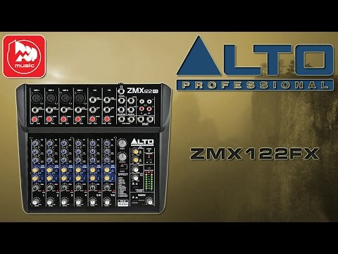 Обзор микшерного пульта Alto ZMX122FX