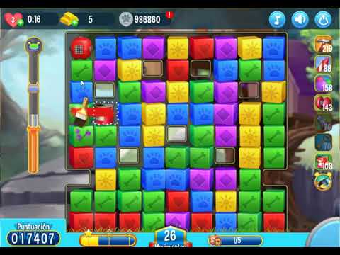 Pet Rescue Saga Nivel 2373 sin booster.-