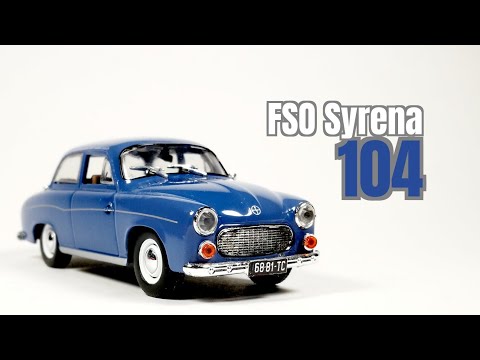 FSO Syrena 104 / Auta PRL-u Złota Kolekcja / 1:43