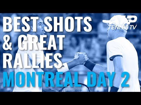 Best Shots & Great Rallies | Coupe Rogers 2019 Day 2