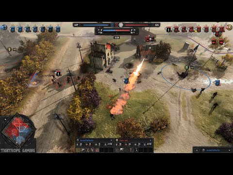 COH3 1v1 AcrossThePacific (WM) vs Pedro Jedi (US)