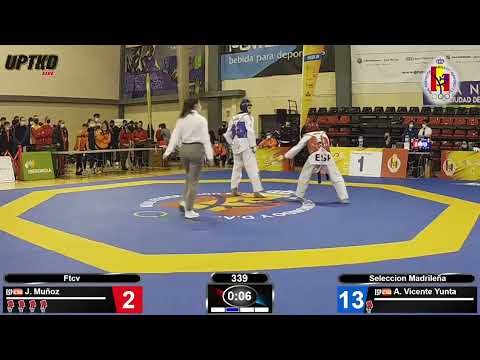 Adrian VICENTE YUNTA (ESP) VS Jose MUNOZ (ESP) - M-58 Final. Campeonato de España Absoluto 2022