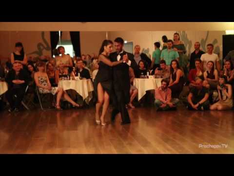  Christian Marquez  and  Virginia Gomez  are  dancing  at  Russian Tango Congress  in  2016