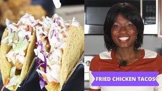 Air Fryer Fried Chicken Tacos