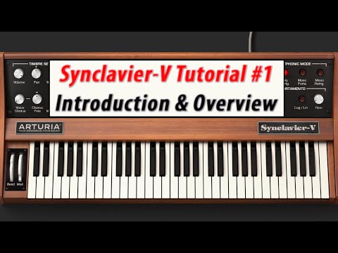 Arturia Synclavier-V Tutorial #1 - Welcome to The (Mighty) Machine!