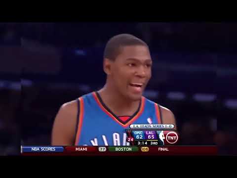 Kobe Bryant vs Kevin Durant EPIC Game 2 Duel Highlights 2010 NBA Playoffs   MUST WATCH!