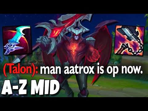 *NEW SERIES* A-Z Mid Challenge BEGINS! New Aatrox MID is NUTS in Season 11