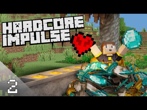 impulseSV - RISKY DIAMONDS! | Ep 2 - Minecraft 1.18 Hardcore Survival Let's Play