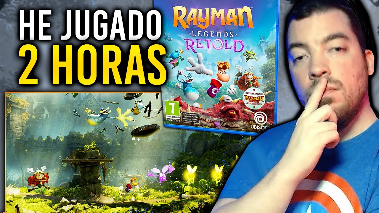 He jugado 2 HORAS a RAYMAN LEGENDS RETOLD y... Mi OPINIÓN SINCERA (por ahora) del REMAKE