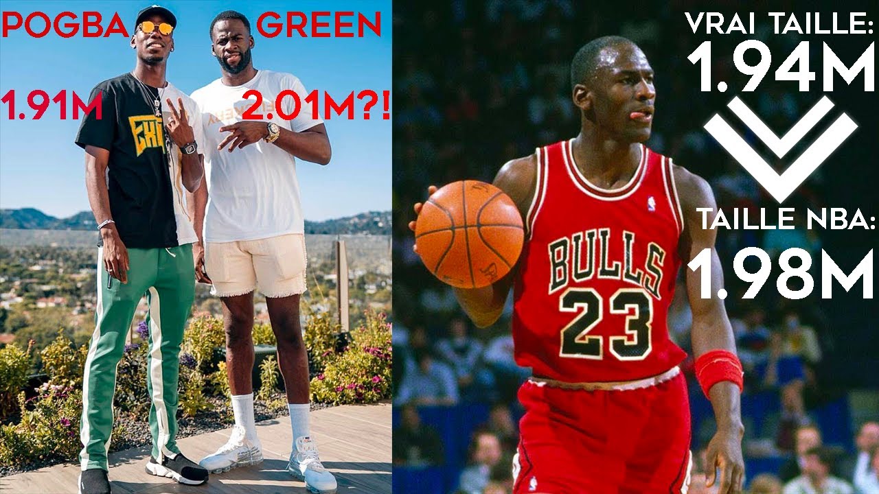 LA VRAI TAILLE DES JOUEURS NBA
