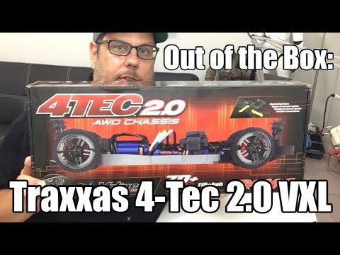 Unboxing the New "Body Not Included" Traxxas 4-Tec 2.0 VXL Chassis