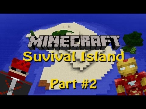 Antastiq - Minecraft: Survival Island (Co-op) - Part 2 "AN UNEXPECTED DISCOVERY"