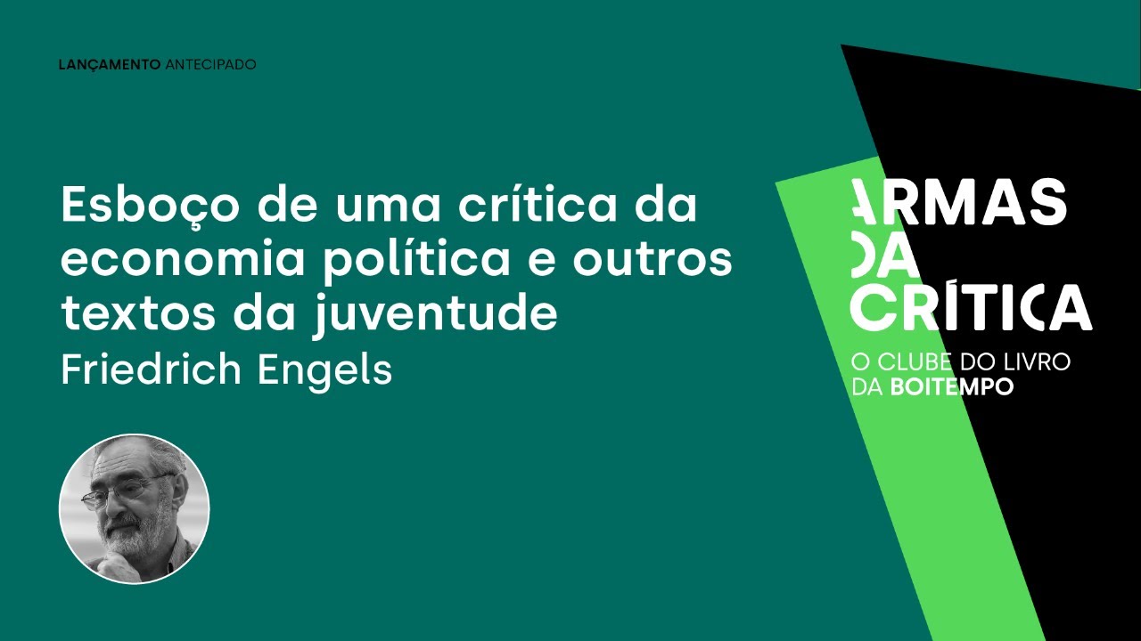 Esboço de uma crítica da economia política e outros textos | José Paulo Netto
