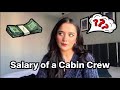 Salary Of A Cabincrew In India Explained In Hindi 2024 Flightattendant Cabincrew Airhostess