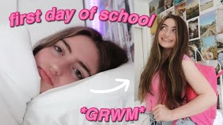GRWM: first day of school (freshman year)