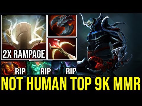 1 HIT 1 KILL 2X RAMPAGE Brutal Ultimate Carry Sven | Not Human Top 9K MMR Gameplay Dota 2 Full Game