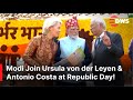 BREAKING Indian PM Modi Welcomes EU Leaders Ursula Von Der Leyen António Costa AQ1Z