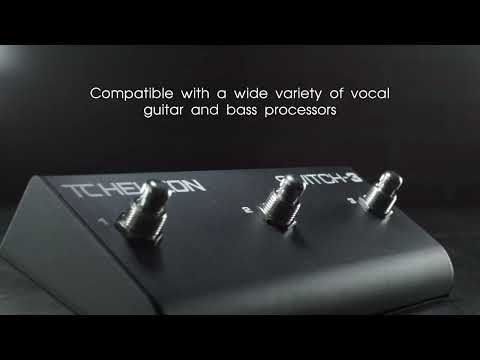 Демонстрация футсвитча TC Helicon Switch-3