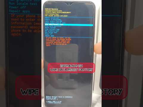 How to DELETE the DATA of an ANDROID MOBILE and Factory Reset it #delete #reset #tips #android