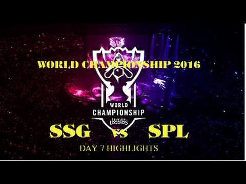 [LOL World Championship 2016] Samsung Galaxy vs Splyce Highlights-Day 7 Group D (Oct 9, 2016)