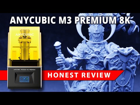 Anycubic Photon M3 Premium 3D resin printer [HONEST REVIEW]