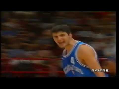 1999 Eurobasket Italy vs Yugoslavia Semifinal RAI