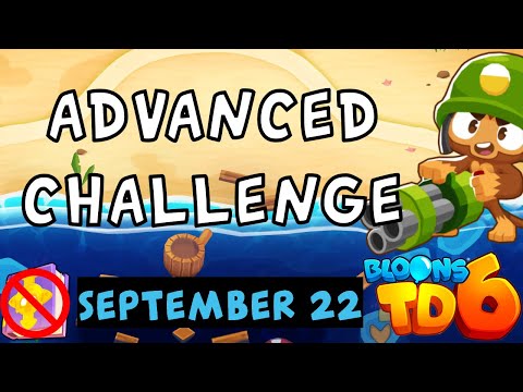 Bloons TD 6 Advanced Challenge | Just Pop The MOAB For Cheap | No MK No Powers | September 22 2023