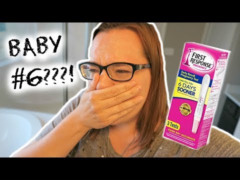 TAKING A PREGNANCY TEST/ BABY #6???!!!! (EMOTIONAL) Video