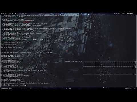 ArcoLinux : 2644 Minecraft - move to microsoft account - see mail from Mojang