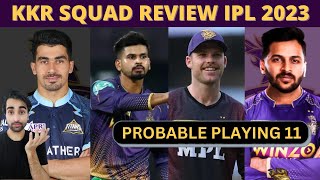 KKR Full Squad Review and Playing 11 | RELEASED and RETAINED Players List | Purse Balance | Openers