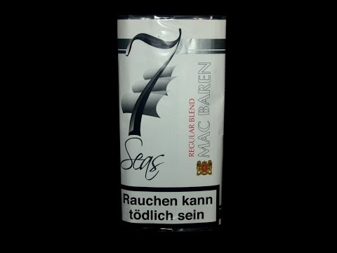 🇩🇪 Pfeife rauchen  |  Mac Baren "7 Seas Regular Blend"  |  Pipe Tobacco  |  Pfeifentabak