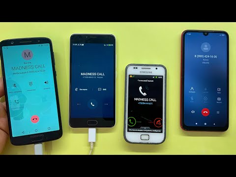 MEIZU M5 and Samsung Galaxy S1+ Incoming Call & Outgoing Call Motorola Moto 1S Xiaomi Redmi Note 7