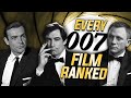 All 25 James Bond Movie S Ranked Worst To Best