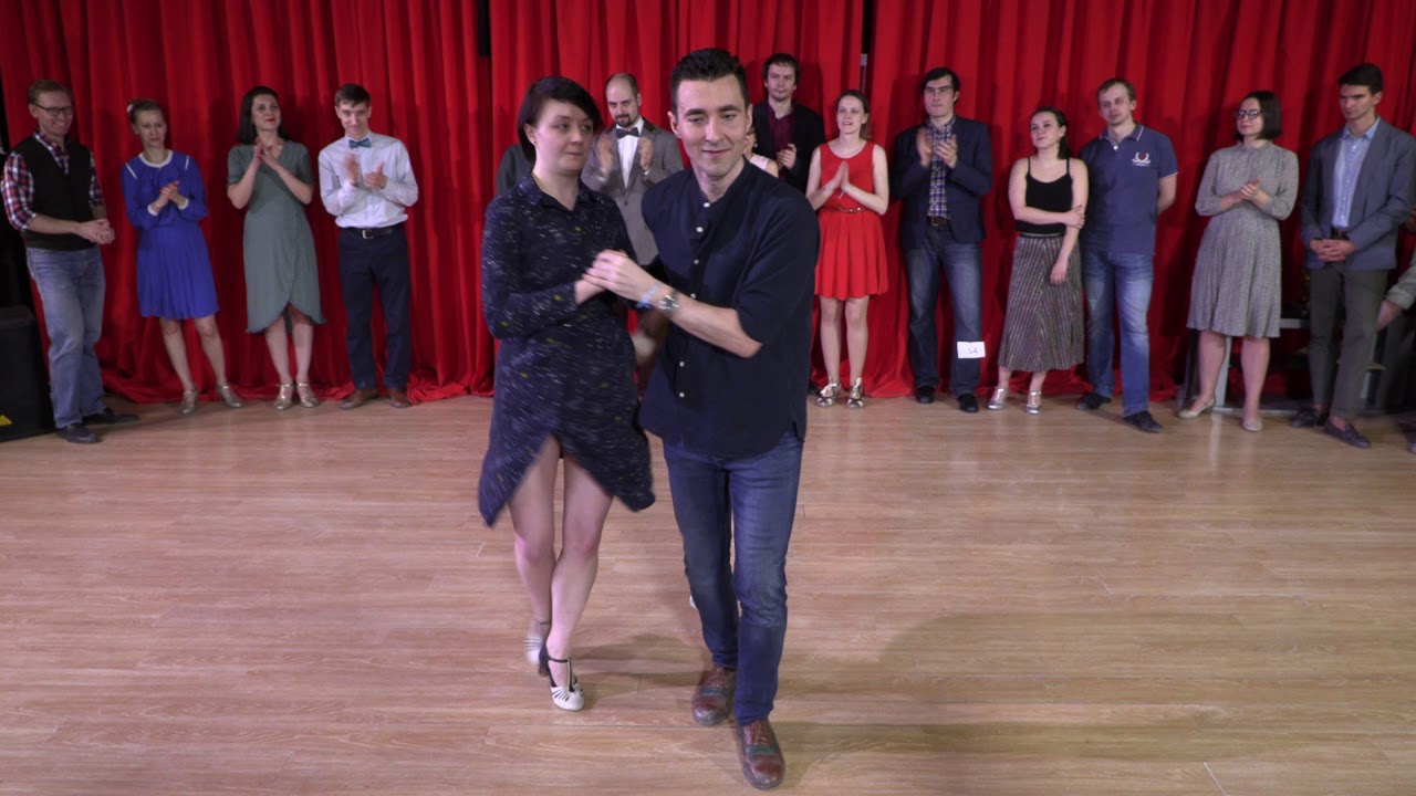 Daria Novikova & Mikhail Vishnevsky at Balboa Open J&J Finals. Tantsklass Cup 2018