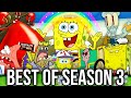 SPONGEBOB SQUAREPANTS BEST OF SEASON 3 REACTION COMPILATION