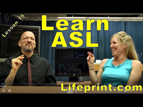 Start Learning American Sign Language ASL Lesson 01 ASLU Dr Bill https Lifeprint com