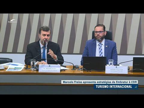 Na CDR, presidente da Embratur defende prioridade para turismo