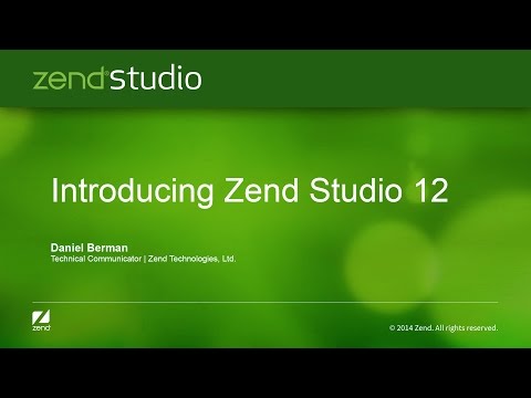 Introducing Zend Studio 12