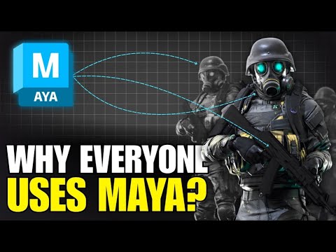 Why Game Studios Use Autodesk Maya
