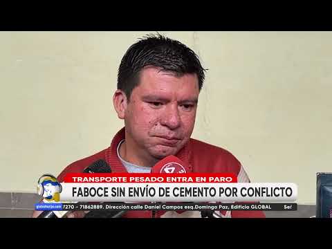 CAMIONES SUSPENDEN TRANSPORTE DE CEMENTO EL PUENTE; PIDEN SUBIR FLETE EN 30%