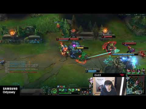 T1 CUZZ PLAYS JUNGLE ZAC VS HECARIM - KR GRANDMASTER PATCH 10.24