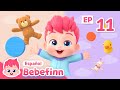 Grande Y Pequeño EP11 Canción De Los Opuestos Canciones Infantiles Bebefinn En Español