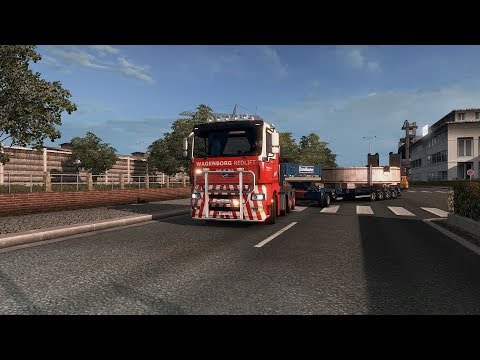 ETS2 1.30.1.19s (Special Transport DLC!!!) - MAN TGA - Luxembourg (L) - Liège (B)