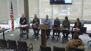 Pine County Board Meeting - Nov 4th, 2025