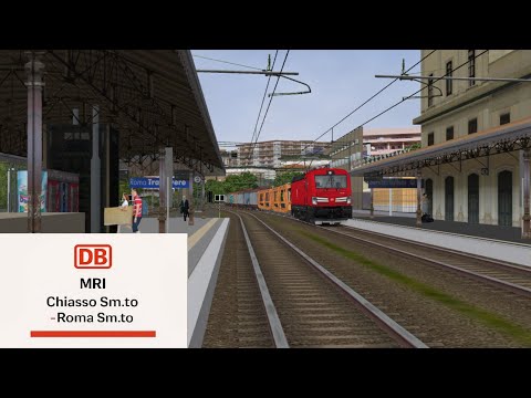 Train Simulator/Open Rails - MRI Chiasso - Roma Smistamento (DB)