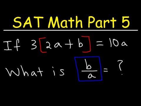 SAT Math Part 5 - Evaluating Algebraic Expressions With Multiple Variables - Membership