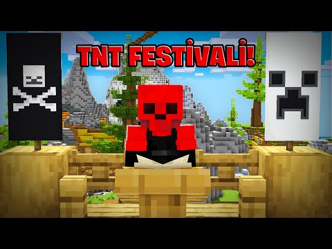Tehlikeli TNT Festivali!🧨- Minecraft