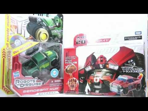 Video Review of the Transformers Prime (RiD) Kup & AM-20 Ironhide