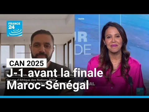 CAN 2025 : J-1 avant la finale entre le Maroc et le Sénégal • FRANCE 24